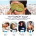 Chameleon Unique Skin Sleep Mask | Light Blocking Eye Mask for Men & Women | Adjustable Soft Lightweight Blindfold for Travel & Naps - Buy Online on GoSupps.com