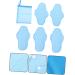Buy Solustrie Washable Reusable Bandage Pads - 6stk Women's Polarfleece Menstrual Pads & Accessories for Ultimate Comfort - Buy Online on GoSupps.com