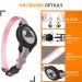 Reflective AirTag Cat Neck Band | Adjustable GPS Tracker for Cats & Small Dogs | Safety Pet Collar (Pink) - Buy Online on GoSupps.com
