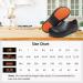 Chef Non Slip Work Shoes for Men & Women - Comfortable Nursing Clogs for Kitchen & Office - Unisex Indoor/Outdoor Zapatos para Cocina - Seaside Black/Orange (Size 8 Women/6.5 Men) - Buy Online on GoSupps.com