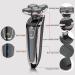 Buy 5D Rotary Electric Shaver for Men - Cordless Waterproof LED Display Pop-up Trimmer - Ideal for Bald Heads - Silver - Buy Online on GoSupps.com