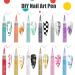 Nail Polish Pens Nail Art Pen 12PCS 3D Colorful Nail Polish Pens for Womens DIY Graffiti Drawing Nail Art Polish Fine Tip Nail Polish Set for Manicure Tools - Buy Online on GoSupps.com