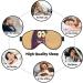 Cartoon Eggplant Soft Sleeping Mask Women Breathable Eye Band Perfect for Travel and Relaxation - Buy Online on GoSupps.com