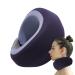 Fovolat Neck Brace - Soft Foam Wraps - Soft Foam Wraps Keep Vertebrae Stable Soft Neck Support Relieves Pressure in Spine Neck Support Brace for Travel Navy Blue - Buy Online on GoSupps.com