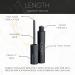 Sarah Maxwell Beauty LENGTH Lash + Brow Growth Serum 5mL - Vegan, Cruelty-Free, Clean Beauty Treatment - Buy Online on GoSupps.com