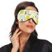 WELLDAY Yellow Lemon Sleep Mask: Soft Comfort Eye Shade Cover for Men and Women - Buy Online on GoSupps.com