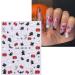 JMEOWIO 3D Embossed Halloween Nail Art Stickers Decals Self-Adhesive 5D Cute Ghost Pumpkin Nail Supplies Nail Art Design Decoration Accessories 4 Sheets - Buy Online on GoSupps.com