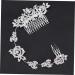 MAGICLULU Floral Rhinestone Hair Pin Hair Comb Long Issue Card Bride - Buy Online on GoSupps.com