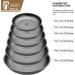 Snow Rock Dia 218mm Titanium Plate Dish for Outdoor Backpacking - Camping & Hiking Essentials - Buy Online on GoSupps.com