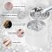 VERONNI Glitter Gel Nail Polish Set - Chrome Platinum Sparkly Colors for Home DIY Manicure - Buy Online on GoSupps.com