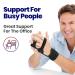 Metacarpal Finger Splint Hand Brace - Left Hand, Small/Med Size - Support for Broken Fingers, Wrist & Hand Injuries - Buy Online on GoSupps.com