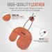 Envoy Leather Archery Finger Tab | Finger Guard for Recurve Bows | Made in USA - Cognac - Buy Online on GoSupps.com
