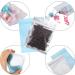 100 Pieces Holographic Storage Bags for Food - Light Blue 4 x 6 Inch - Buy Online on GoSupps.com