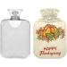 Naanle Pumpkin Happy Thanksgiving Hot Water Bottle - 1L Portable Hand & Foot Warmer for Pain Relief & Cold Therapy - Ideal for Bed Use - Buy Online on GoSupps.com