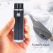 Mini Electric Razor USB Rechargeable Portable Electric Shaver With Double Ring Razor Net 400mah Built-in Lithium Ion Battery Electric Shavers For Men(black) - Buy Online on GoSupps.com
