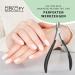 DEKOFY Black Cuticle Nippers - Extra Sharp Cutter for Painless Cuticle Removal - Buy Online on GoSupps.com