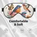 Buy BREAUX Birds Flowers Butterfly Print Double Sided Eye Mask - Blackout Eye Mask for All Night Sleep - Perfect for Women & Men - Buy Online on GoSupps.com