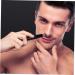 Ipetboom Electric Nose Hair Trimmer for Men - Facial Cleaner & Vibrissa Clipper Compact 13x1.6cm Black - International Shipping Available - Buy Online on GoSupps.com