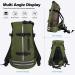 Galat e Dog Backpack - Adjustable Pet Carrier for All Sizes | Perfect for Travel Hiking & Camping (M Dark Green) - Buy Online on GoSupps.com