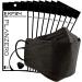 KF94 Certified Premium Face Mask (Made in Korea) 10 Pack - Black | Respirators for Adults | Protective Disposable Safety Dust Covers - Buy Online on GoSupps.com