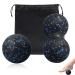 2 pieces of fascia ball massage ball fascia ball set massage ball lacrosse ball fascia ball for feet fascia set fazienball duoball fascia ball for deep massage for relaxation of the fascia