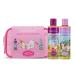 Childs Farm | Kids Unicorn Luxury Wash Bag Gift | Organic Tangerine Bubble Bath 250ml & Blackberry & Organic Apple Hair & Body Wash 250ml | Suitable for Dry Sensitive & Eczema-prone Skin