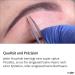 Rubis Pointed Tweezers for Splinters & Ingrown Hairs - Precision Silver Narrow Tweezers - International Shipping Available - Buy Online on GoSupps.com