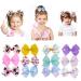 12Pcs Siwa Hair Bows for Girls - Unicorn Grosgrain Ribbon Barrettes Gift Set for Toddler Girls - Perfect for Birthdays, Halloween, Christmas | By LAXMTT - Buy Online on GoSupps.com