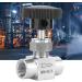 Water/Gas/Oil Flowing Regulation Stainless Steel BSPP Female Thread Straight Needle Valve for Water Gas Oil Transmission(Black Handle 1/4in) - Buy Online on GoSupps.com
