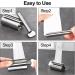Tube Squeezer Set - 4 Stainless Steel Presses for Toothpaste & Cosmetics | Easy Stand Function - Buy Online on GoSupps.com