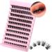 120Pcs DIY Natural Look Wispy Cluster Lash Extensions - 8-16MM D Curl Individual Lashes for Home Use - Reusable Individuals (Pretty) - Buy Online on GoSupps.com