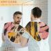 Geometric Tiger Pattern Beard Bib Apron - Men's Beard Hair Catcher | Perfect Gifts for Father's Day Anniversaries & Christmas - Buy Online on GoSupps.com