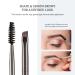 TEXAMO 5Pcs Eyeshadow Brushes Set for Blending Eyeshadow, Eyeliner, Crease, Eyebrow - Travel Eye Brush Kit Wooden - Buy Online on GoSupps.com