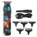 Qukaim Hair Clippersfor Men Electric Hair Trimmer for Men LCD Professional Hair Clipper Grooming Kit with 5 Guide Combs