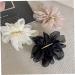 3PCS Large Flower Hair Clips Pins - Chiffon Silk Soft Snap Barrettes for Women & Kids | Wedding Bridal Prom Party Hair Styling Accessories - Buy Online on GoSupps.com