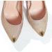 Shop Elegant Gold Metal High Heel Toe Caps - 2 Piece Pointed Protector for Stylish Shoe Protection - Buy Online on GoSupps.com