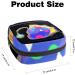 Portable Period Kit Bag - Fish Multicoloured 05 | Feminine Product Pouch for Girls | Pads and Tampons Organizer with Zipper - HomeDecorZone - Buy Online on GoSupps.com
