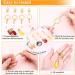 Selizo 120pcs Gold Keychain Hardware Set for Crafts - 60 Key Chain Hooks & 60 Rings for Keychains - Ideal for Acrylic Blanks and Resin Craft Projects - Buy Online on GoSupps.com