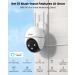 ieGeek 2.4G/5GHz PTZ Security Camera Outdoor, 2K 3MP Dual-Band WiFi CCTV Camera, Color Night Vision, WiFi Home IP Camera with Human Detection, Siren, 2-Way Audio, Work with Alexa, Memory/Cloud(Wired) - Buy Online on GoSupps.com