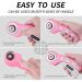 WhisperDream 45mm Pink Rotary Cutter with Safety Design + 8 Blades - Ideal for Sewing, Quilting, Fabric & Crafts - Buy Online on GoSupps.com