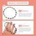 COHEALI 3Pcs Hematite Beaded Bracelets for Women - Colorful, Elastic, Slim Foot Pearl & Crystal Bracelet Set - Buy Online on GoSupps.com