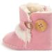 EDOTON Baby Warm Booties with Button Design | Soft Non-slip Sole Snow Boots for 0-6 Months | Pink - Buy Online on GoSupps.com