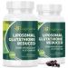 Liposomal Glutathione 2000 MG, 10x Better Absorption, Glutathione Supplement with Hyaluronic Acid + Collagen Peptide + Resveratrol, Powerful Antioxidant, Health Aging, Immune Health, 120 Count 60 Count (Pack of 2)