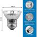SCNNC E27 Reptile Heating Bulb UVA UVB Bulb Tortoise 50W 230V Dimmable Sunbathe Heat Lamp E27 Reptile Basking Bulb for Bearded Dragon Lizard Snake Gecko Turtle Chameleon Pack of 4 - Buy Online on GoSupps.com
