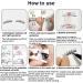 SHEBEEDO Magnetic Eyelashes Natural Look Magnetic Lashes With Applicator False Eyelashes Without Eyeliner Self Adhesive Strip Lashes Reusable Eyelashes Wispy Easy To Install And Disassemble (B01-3) - Buy Online on GoSupps.com