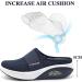 Rsaveld Air Cushion Slip-On Walking Shoes | Orthopedic Diabetic Footwear for Swollen Feet | Size 9.5 Blue - Buy Online on GoSupps.com