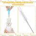 Newtay 4-Piece Bear Straw Cup Set | Reusable Juice Sippy Bottles with Silicone Straws | Includes Cleaning Brushes | Ideal for Daily Drinking - Buy Online on GoSupps.com