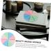 Buy Minkissy 8 Sets Triangular Sponge Puff - Portable Facial Makeup Sponges | Triangle Cosmetic Wedge Puffs for Flawless Beauty - Buy Online on GoSupps.com