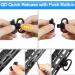 FANGOSS Two Point & Traditional Mlock Sling Rail Mounts with 1.25 Inch QD Push Button Swivel Loop - 2 Pack - Buy Online on GoSupps.com