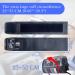 ECLIPSEGUARD Extra Large Blood Pressure Cuff Replacement - 22-52cm Compatible with Most Meters Includes 4 Extra Joints - XL Dark Gray - Buy Online on GoSupps.com